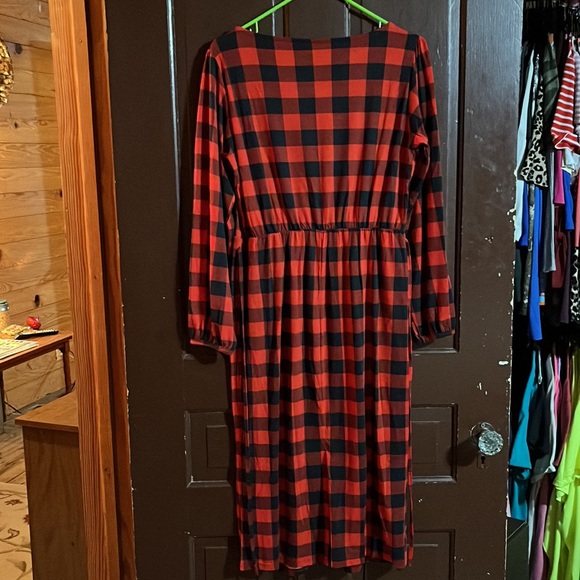 Tickled Teal Midi Dress - Picture 7 of 8